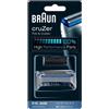 Marrone Giappone NUOVO Braun Cruzer 3 ricambio lamina e taglierina confezione argento...