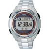 Q&Q Giappone NUOVO Orologio Citizen Q&Q Uomo Solar Atomic MHS7-200 Argento Imperm...