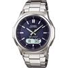 Wave Ceptor Orologio Radio Solare Casio Wave Ceptor WVA-M630D-2AJF/1AJF Uomo Argento Fr...