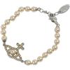 Vivienne Westwood Olympia Pearl Bracelet FW25 for Women 6103007R P643 149694562