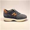HOGAN uomo New Interactive blu/cuoio SCONTO 30% NEW!