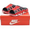 Nike FJ6036-600 Nike Air More Uptempo Slide University Rosso Nero (Uomo)