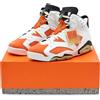 Nike 384664-145 Nike Air Jordan 6 Retro Gatorade Like Mike White Team Orange (Men's)