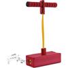 Relaxdays Pogo Jumper per bambini, fino a 80 kg, Bungee Hopper, rosso | Giocattolo saltellante