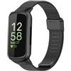 Cinturino per Fitbit Inspire 3 xDfind con fibbia in metallo milanese (nero)