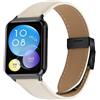 Cinturino per Xiaomi Smart Band 9 Pro / Redmi Watch 5 in pelle con fibbia poster