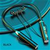 PICO SOUND Auricolari Bluetooth 5.0 Cuffie Sport In-Ear collarino senza fili Nero Stereo