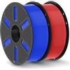 JAYO PLA+ Filamento 1.75mm, Filamento PLA Plus Stampante 3D, Bobina da PLA+ Blu+
