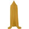 Meyco Baby Uni Baldacchino baldacchino in cotone e poliestere, ambiente protetto, atmosfera calda, facile da fissare, texture morbida, lavabile, dimensioni: 55 x 240 cm, colore oro miele