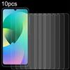 Pellicola vetro temperato 0,26 mm 9H 2,5D per Samsung Galaxy F07 4G 10 pezzi