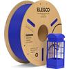 ELEGOO Filamento PLA+ 1.75mm Blu Scuro 1KG, Filamento PLA Plus per Stampante 3D,