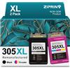 Does not apply 305 XL Compatibile Con Cartucce 305 Nero E Colore per HP Deskjet 2700 2720 2710