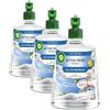 Airwick Air Wick Active Fresh Deodorante per Ambienti, Ricarica per Diffusore Spray Automatico senza Gas alla fragranza Lino e Orchidea Bianca, 228 ml (Confezione da 3)
