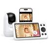 momcozy BM04 baby monitor video e audio Smart WiFi 5 1 Monitor + 1 Telecamera