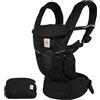Ergobaby Marsupio Ergobaby Omni Breeze per neonati 4 posizioni SoftFlex Baby Onyx Black