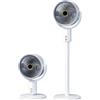 Vntilator da Pavimnto Oscillant Alimntato USB con Rgolazion Altzza Des