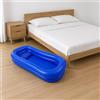 Vasca da bagno gonfiabile, vasca da bagno con doccia a bordo letto, accessori in
