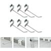 6 PCS Ganci Espositori Scaffale Per Scaffalature in Filo Metallico