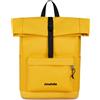Invicta Zaino Invict-Act Fold Slim, Giallo, 20 L, Monoscomparto, Tasche laterali