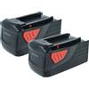 vhbw 2x Batteria per Hilti TE6-ALi TE 7A TE7A WSC 7.25-A36 4Ah 36V