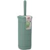 STEFANPLAST Portascopino WC in Plastica Domus Green Tea 11,5 x 11,5 x 40 cm