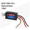 Affidabile Voltmetro LED Digitale per Misurazione DC 0100V 10A 50A 100A