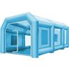 VEVOR Tenda gonfiabile per cabina di spruzzo, 8 x 4,5 x 3 m, cabina di verniciatura auto per parcheggio auto, posto di lavoro in tenda, grande stazione di lavoro 210D, tessuto Oxford con 2 ventole,