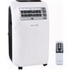 SereneLife Condizionatore Portatile 3-in-1 con Deumidificatore, Ventilatore, Telecomando, Kit Finestra, 9,000 BTU, [Classe A]