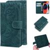 Custodia Pelle Verde Tiger per Xiaomi Redmi Mi 10/10 Pro con Supporto e