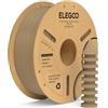 ELEGOO Filamento PLA+ 1.75mm Colore del Legno 1KG, Filamento PLA Plus per Stampa
