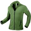 BP 1694-641-178 Essentials - Giacca in pile da uomo, in poliestere, taglia XXXL, colore: Verde