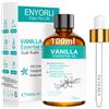 Enyorli Olio Essenziale Vaniglia 100ml Adatto per Realizzare Candele Profumate,Massaggio