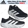 adidas Scarpe adidas Galaxy 8 Core nere bianche IH9812 taglia uomo