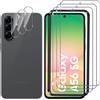 Lutree per Samsung Galaxy A56 5G Vetro Temperato, 3+3 Pezzi Pellicola Protettiva