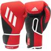 adidas Guantoni da boxe Speed Tilt 350 Velcro - 12 oz, colore: rosso/nero - con innovativa tecnologia TILT® - i primi guantoni da boxe realizzati in pelle di cactus