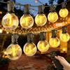 Bokihuk Catena Luminosa da Esterno, 45M Dimmerabile LED Catena di Luci per Esterno con T