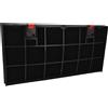 vhbw Filtro carboni attivi per Arthur Martin AFI634 AFP60200W AFP636N AFI634B AFI634W