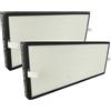 vhbw 2 Filtro HEPA per Rowenta Intense Pure Air Home Connect PU6180 umidificatore