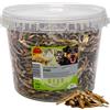 Ugf underground food UGF - Pesce essiccato per cani - 460 g in un secchio da 3 litri, Snack per cani