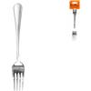 Pinti inox Confezione 3 Forchette Inox Tavola Cambridge Grigio Pinti Inox
