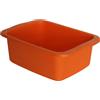 START Macchiavelli catino rettangolare arancione. Bacinella in plastica di capac