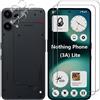 Lutree per Nothing Phone 3A Lite Vetro Temperato, 2+2 Pezzi Pellicola Protettiva
