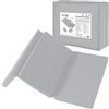 roba Materasso da Viaggio 'roba Style' 60 x 120 cm per Neonati e Bambini - Materasso Pieghevole per Letto da Viaggio e Lettino - Materasso Pieghevole con Borsa da Trasporto - Grigio Chiaro