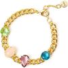 Sodini 912858W NINFA SODINI Bracciale Groumette Cristalli multicolor