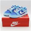 Nike DM0121-400 Nike Dunk Low Retro Qs Argon Blue White Sax Royal Navy Aqua (uomo)