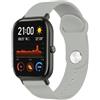 Cinturino silicone 20mm Huami Amazfit GTS grigio