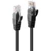 ‎Lindy Lindy Cavo di Rete U/UTP Cat.6 Nero, 10m One size Nero