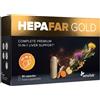 Sensilab Hepafar Gold Premium con Glutatione, Curcuma, Cardo Mariano, Colina, Carciofo e