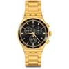 Swatch Orologio cronografo da uomo Swatch swatch IN THE BLACK YVG418G