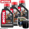 Motul Harley-Davidson XR 1200X LD 2009-2010 Tagliando Olio Motul 7100 20W-50 4T 3 l...